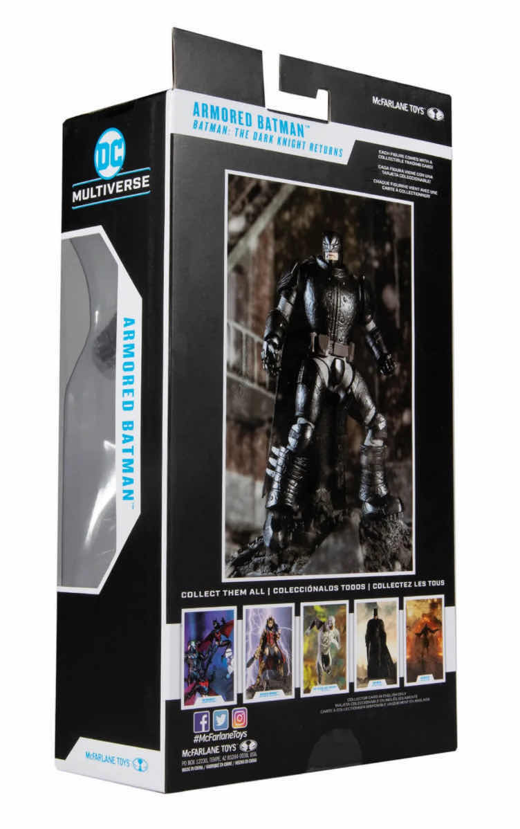 Photo 1 of NIB DC MULTIVERSE THE DARK KNIGHT ARMORED BATMAN ACTION FIGURE - RETAIL PRICE $22.99