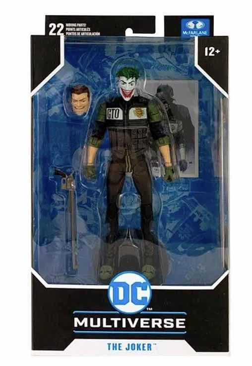 Photo 1 of NIB DC MULTIVERSE THE JOKER ACTION FIGURE - RETAIL PRICE $22.99