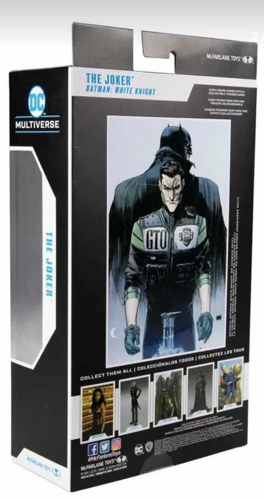 Photo 1 of NIB DC MULTIVERSE THE JOKER ACTION FIGURE - RETAIL PRICE $22.99