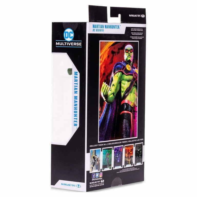 Photo 1 of NIB DC MULTIVERSE DC REBIRTH MARTIAN MANHUNTER ACTION FIGURE - RETAIL PRICE $22.99