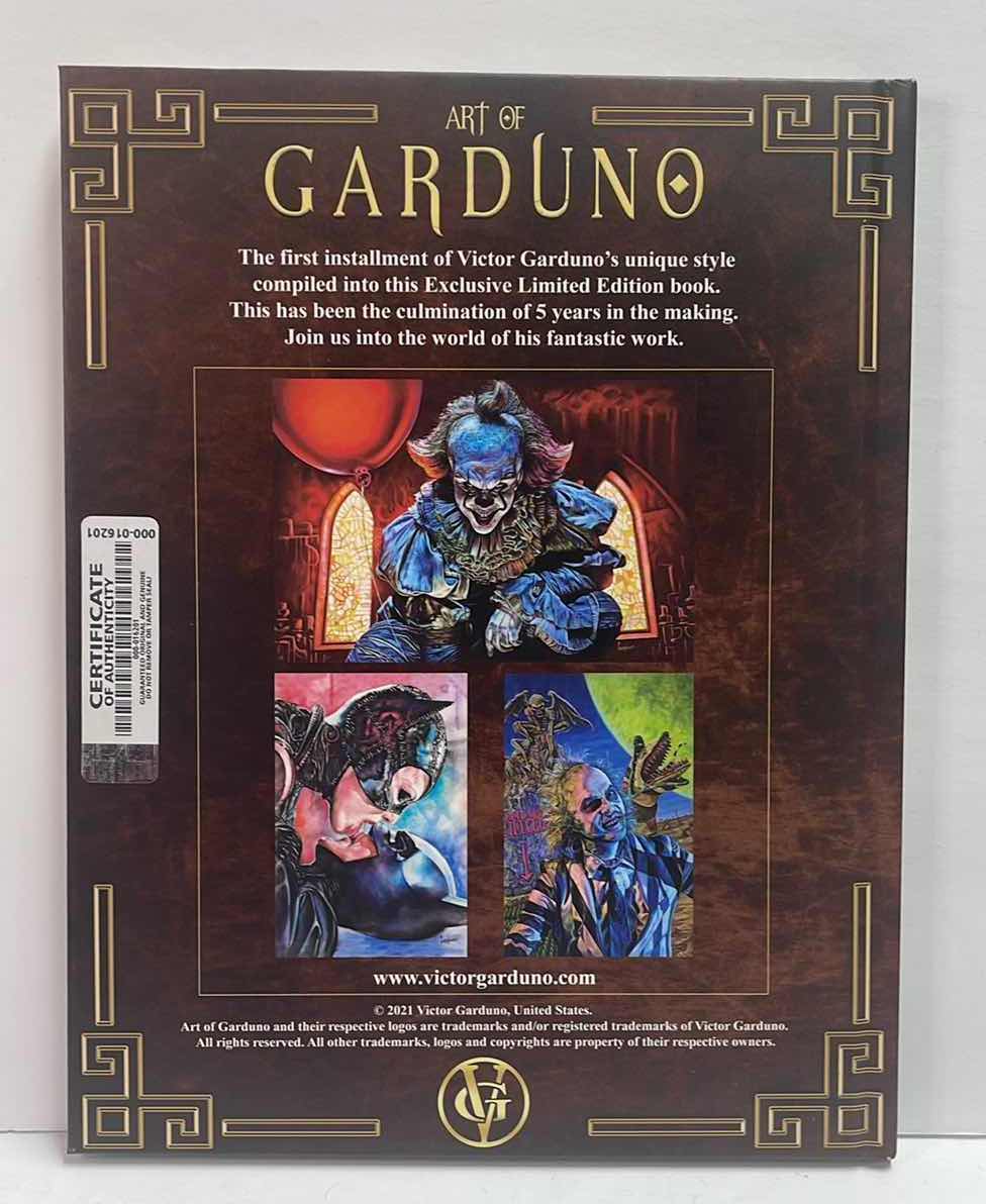 Photo 1 of RARE ART OF GARDUNO BOOK SIGNED WITH COA - RETAIL PRICE $3500