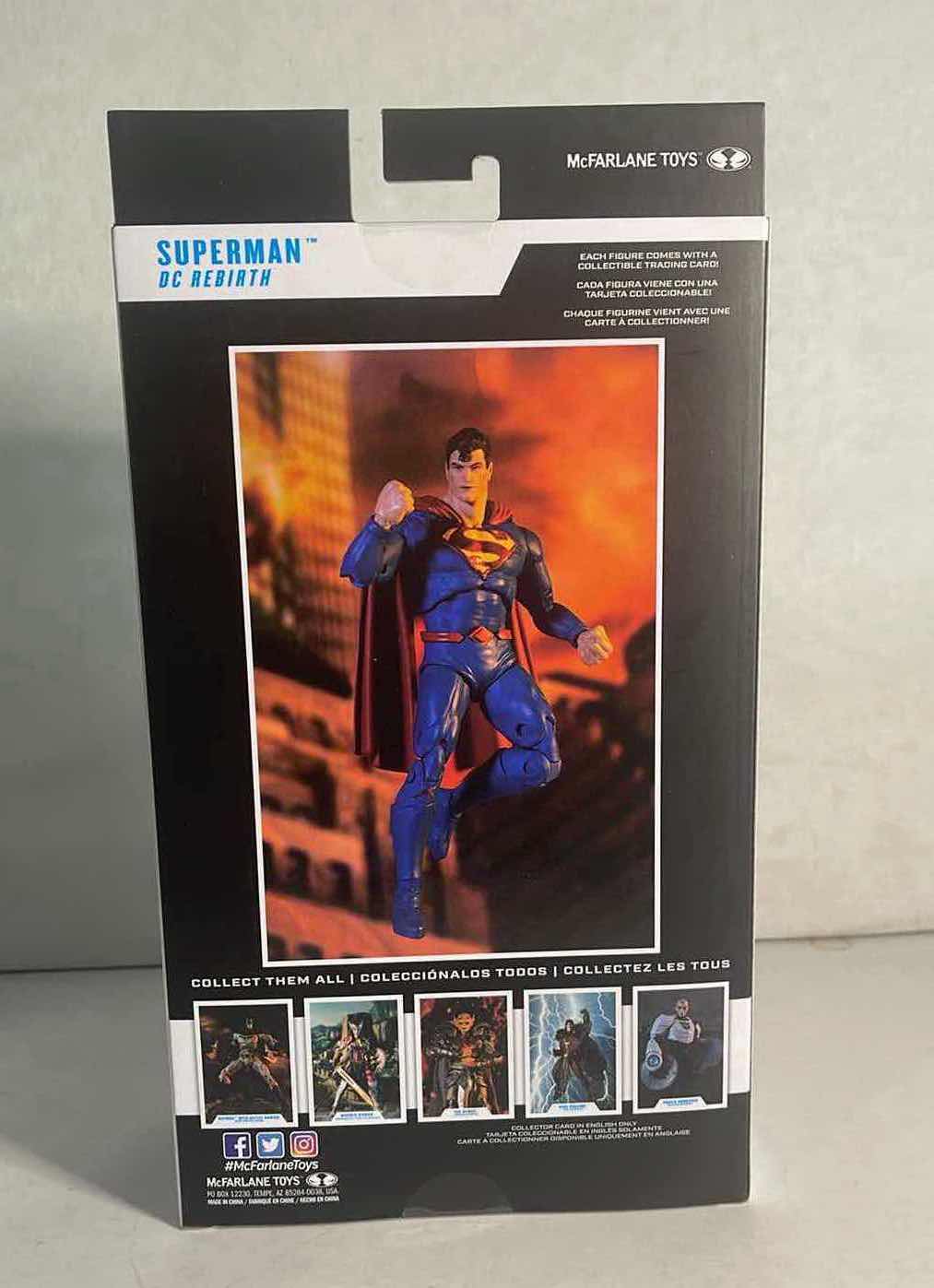 Photo 2 of NIB DC MULTIVERSE DC REBIRTH “SUPERMAN” ACTION FIGURE- RETAIL PRICE $21.99