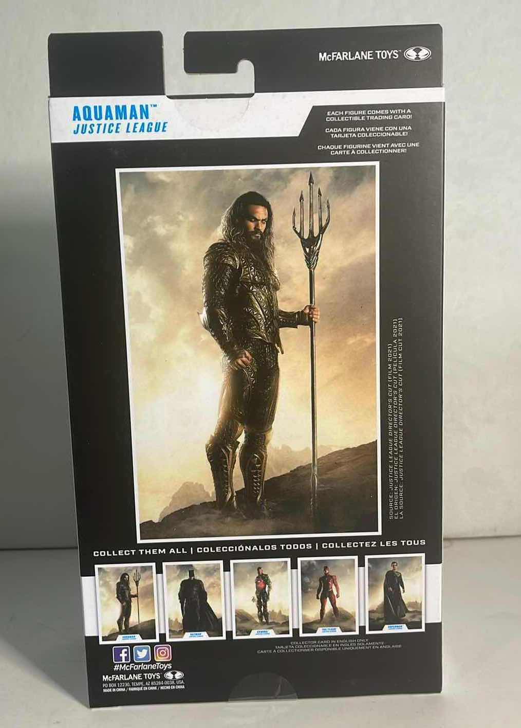 Photo 1 of NIB DC MULTIVERSE JUSTICE LEAGUE “AQUAMAN” ACTION FIGURE- RETAIL PRICE $21.99