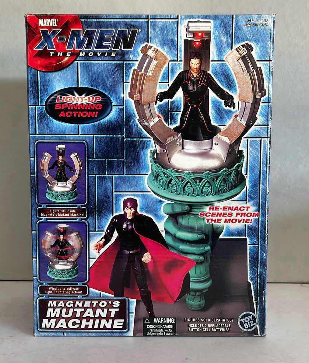 View 1 of NIB MARVEL X-MEN THE MOVIE MAGNETO'S MUTANT MACHINE TOY BIZ - RETAIL PRICE $49.99