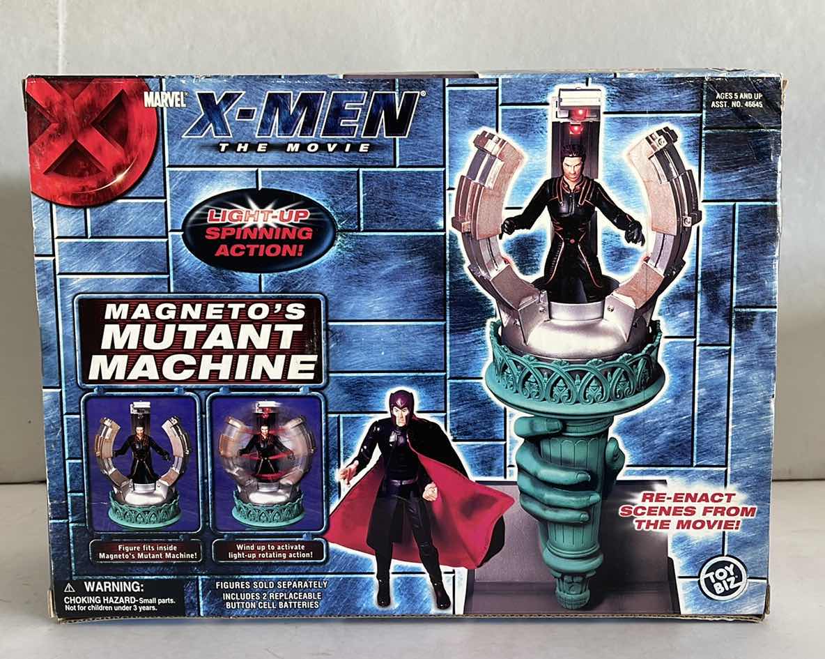 View 2 of NIB MARVEL X-MEN THE MOVIE MAGNETO'S MUTANT MACHINE TOY BIZ - RETAIL PRICE $49.99