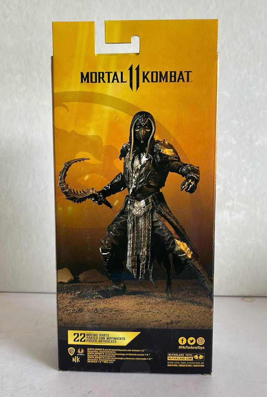 Photo 1 of NIB NOOB SAIBOT MORTAL KOMBAT MCFARLANE TOYS FIGURE - RETAIL PRICE $22.99