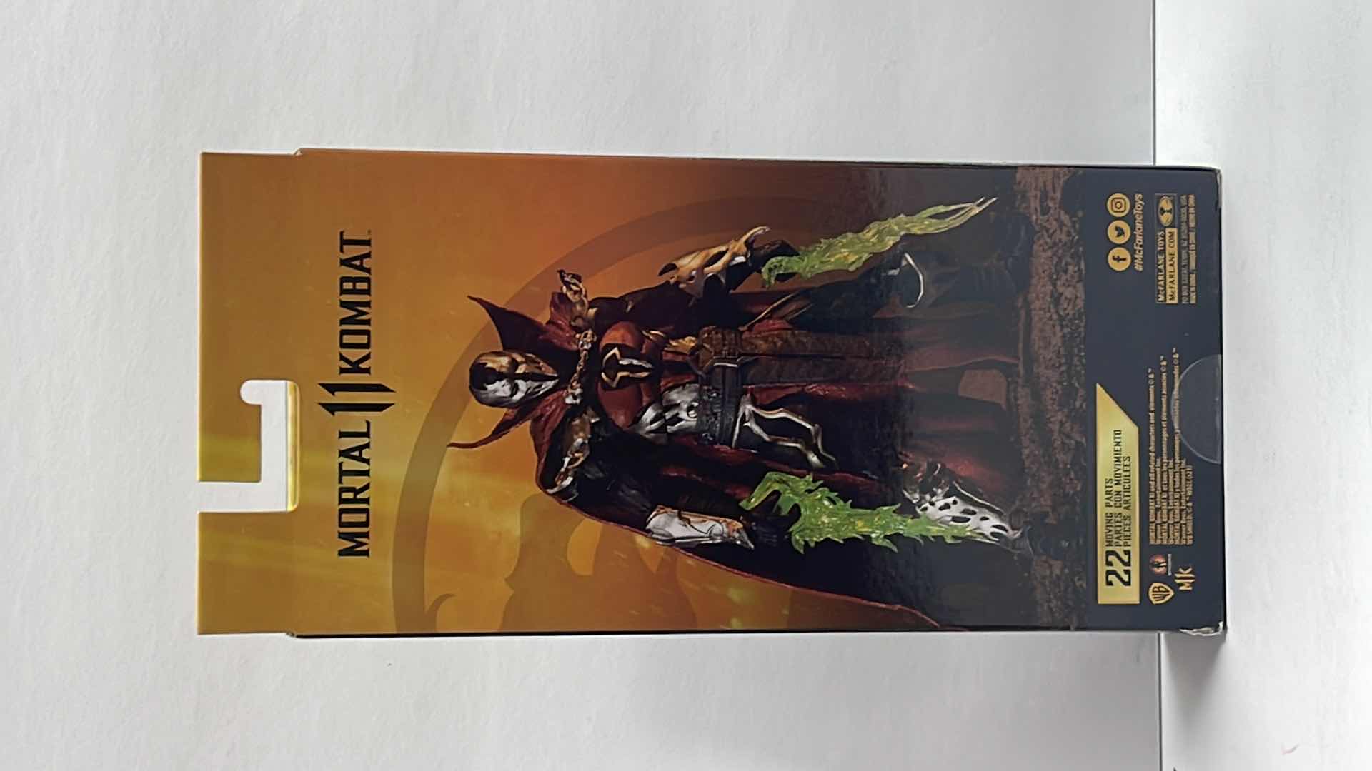 View 2 of NIB MORTAL KOMBAT “SPAWN” MCFARLANE TOYS FIGURE - RETAIL PRICE $22.99