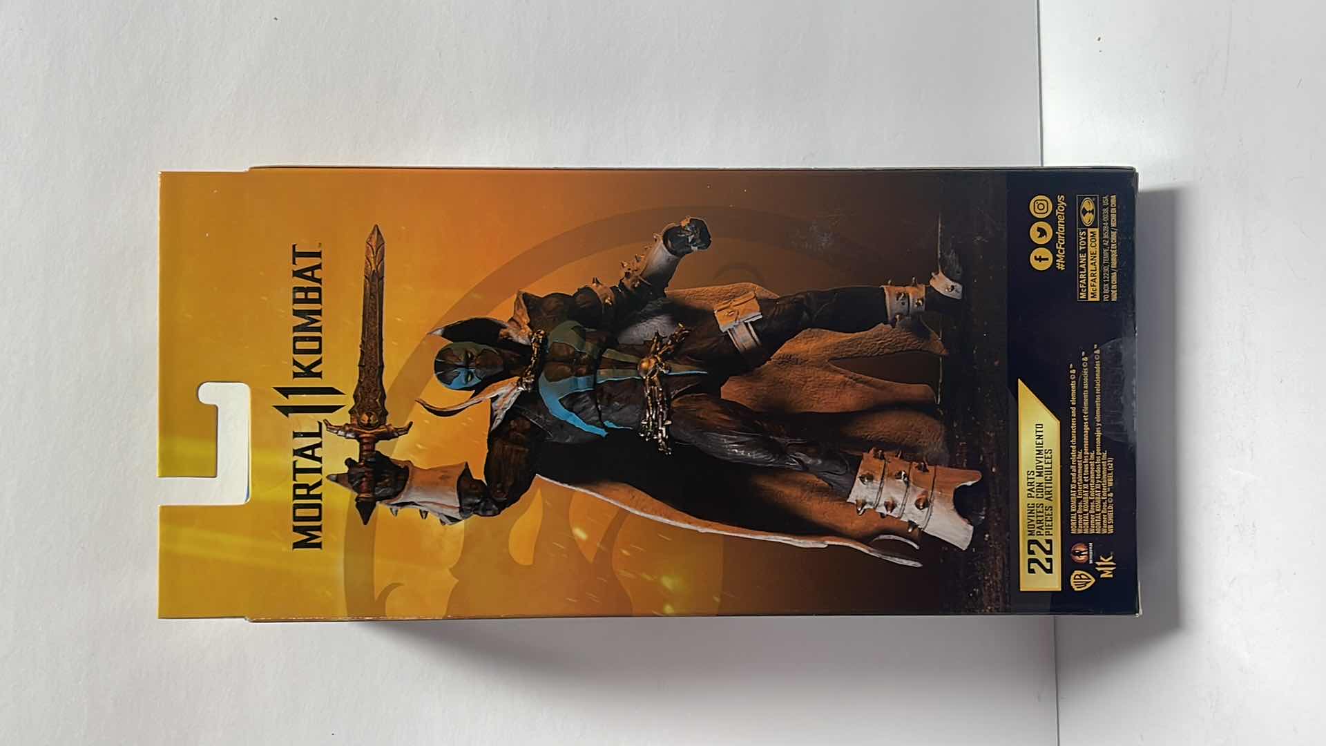Photo 1 of NIB MORTAL KOMBAT “SPAWN” MCFARLANE TOYS FIGURE - RETAIL PRICE $22.99
