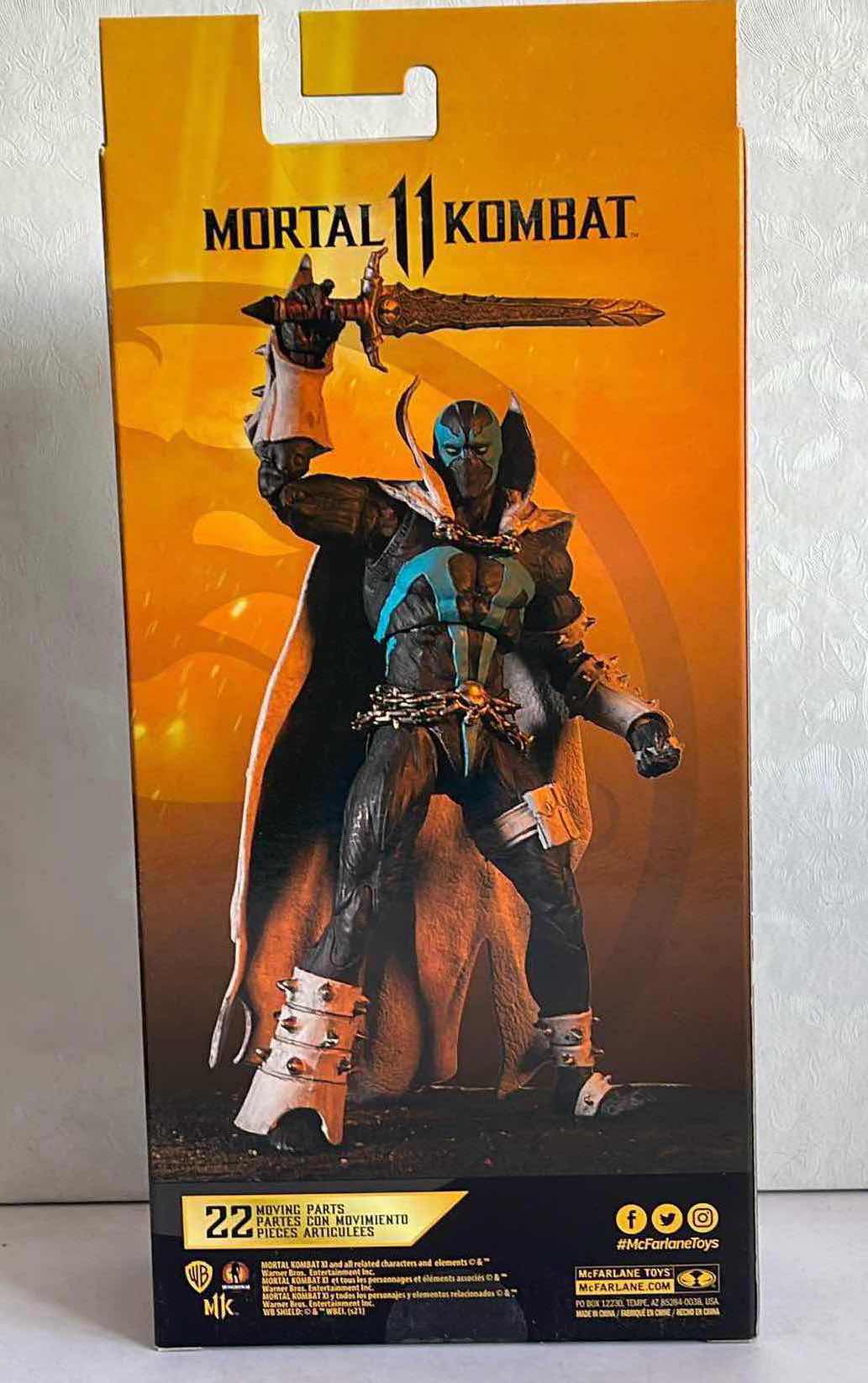 View 2 of NIB MORTAL KOMBAT “SPAWN” MCFARLANE TOYS FIGURE - RETAIL PRICE $22.99