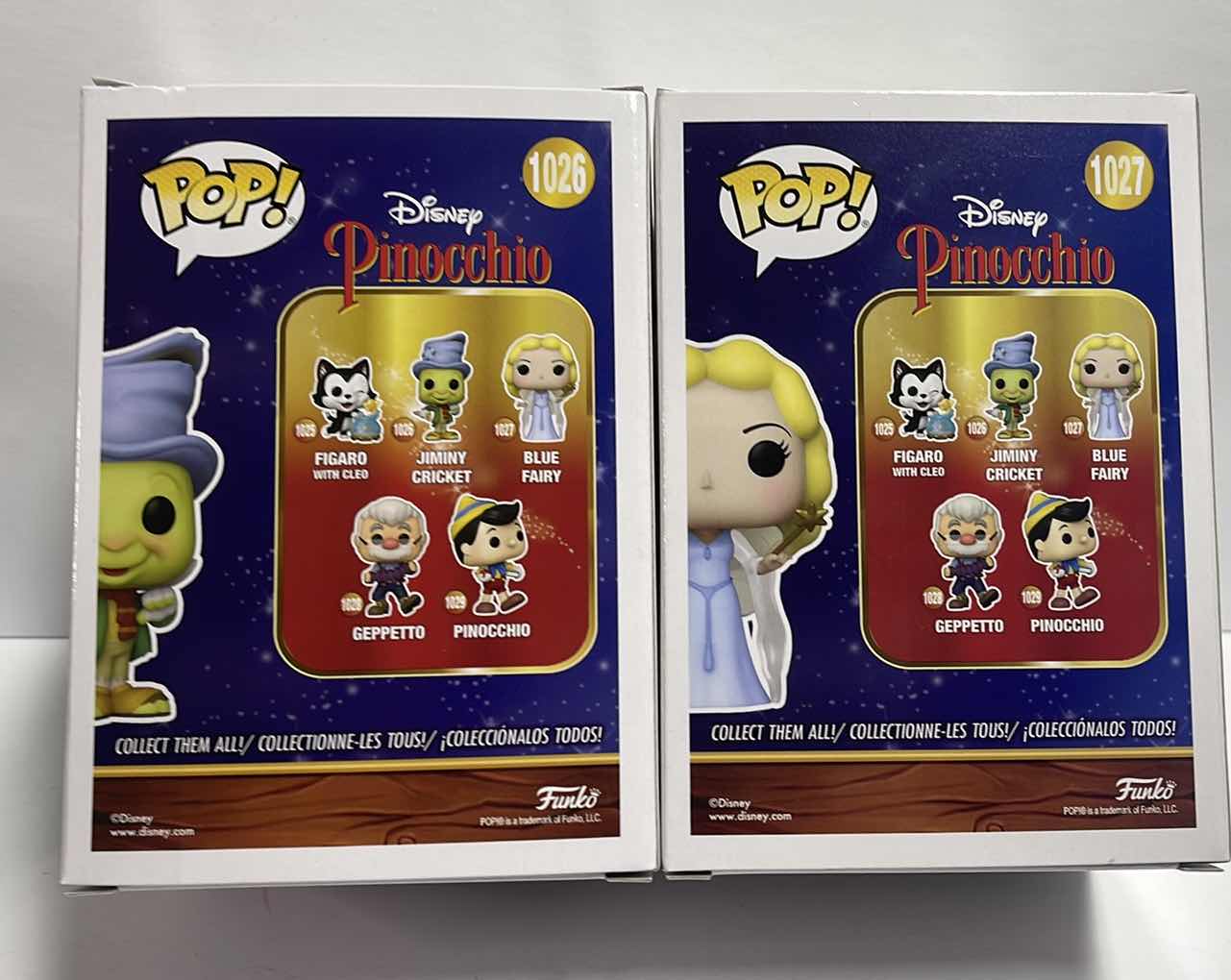 Photo 1 of NIB FUNKO POP DISNEY SERIES “BLUE FAIRY & JIMINY CRICKET - RETAIL PRICE $32.99