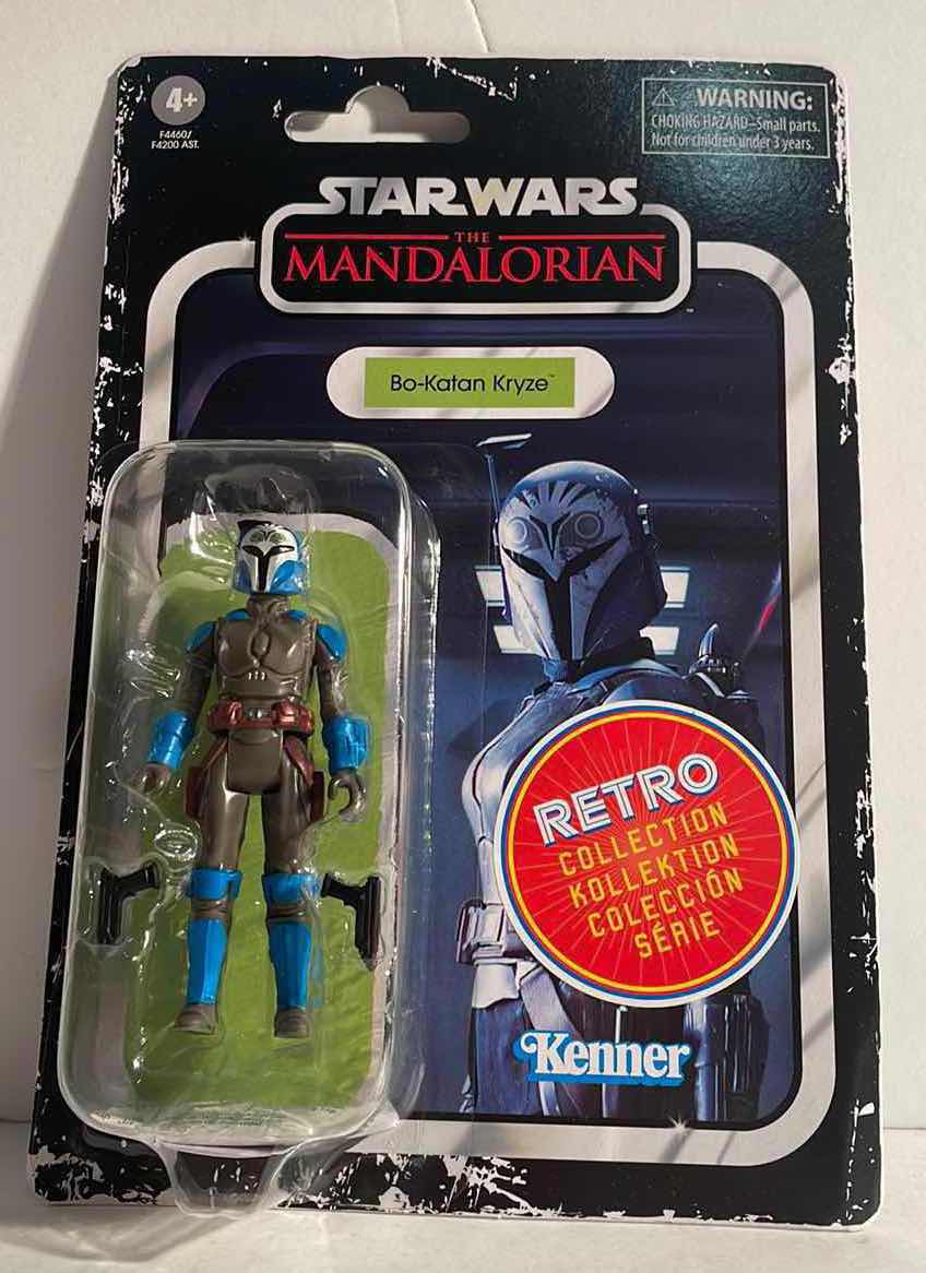 View 1 of NIB STAR WARS THE RETRO COLLECTION “BO-KATAN KRYZO” ACTION FIGURE - RETAIL PRICE $12.99