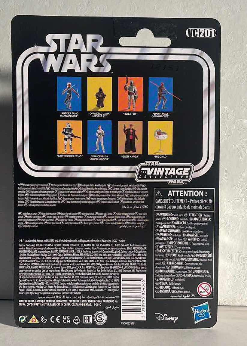 Photo 1 of NIB STAR WARS THE VINTAGE COLLECTION “DARTH MAUL (MANDALORE)  ACTION FIGURE – RETAIL PRICE $25.99