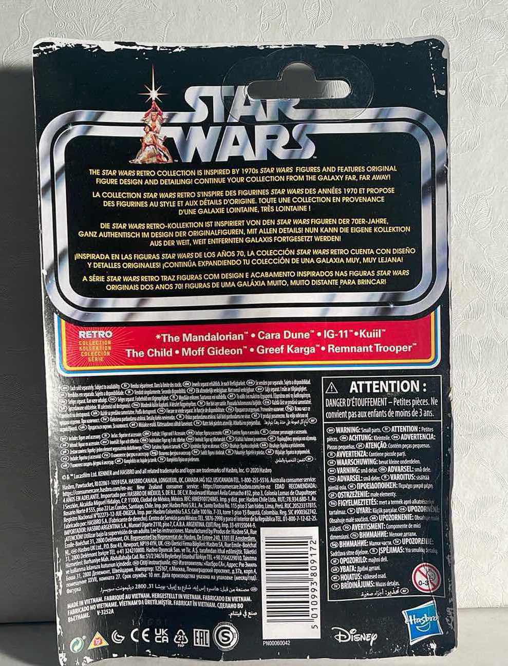 Photo 1 of NIB STAR WARS THE RETRO COLLECTION “GREEF KARGA” ACTION FIGURE – RETAIL PRICE $10.99