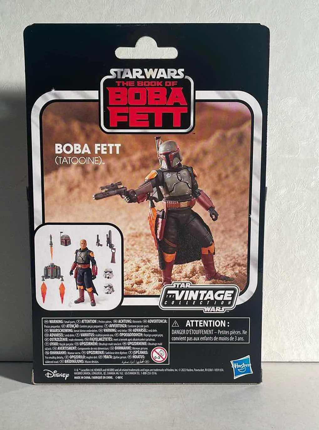 View 2 of NIB STAR WARS DELUXE BOBA FETT TATTOOINE VINTAGE COLLECTION ACTION FIGURE - RETAIL PRICE $35.00