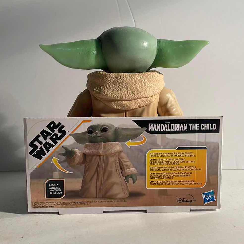 View 2 of NIB STAR WARS THE MANDALORIAN “THE CHILD” RETAIL PRICE $15.99