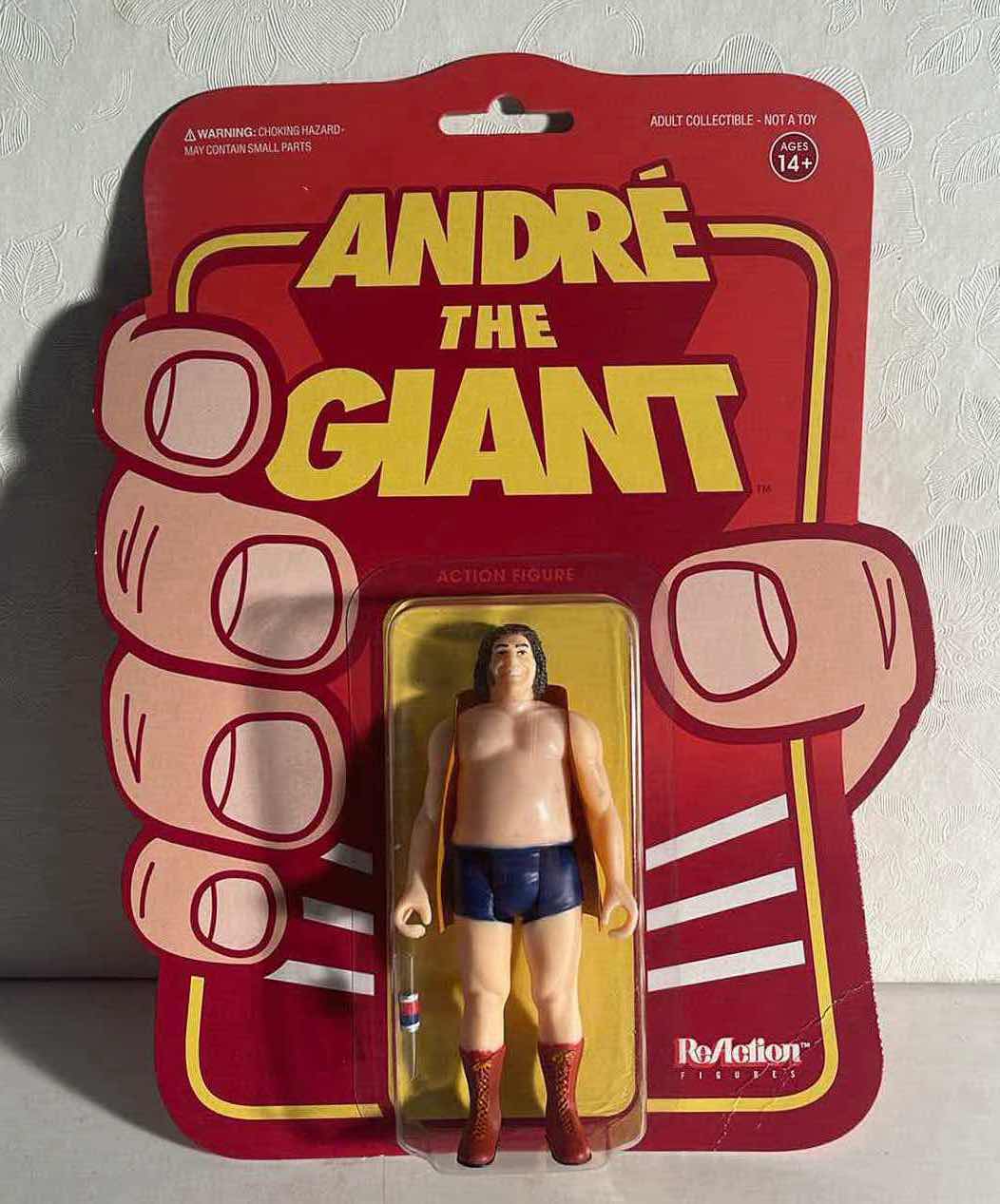Photo 1 of NIB ANDRE THE GIANT SUPER7 RETRO ACTION FIGURE WRESTLING CLASSIC - RETAIL PRICE $19.99