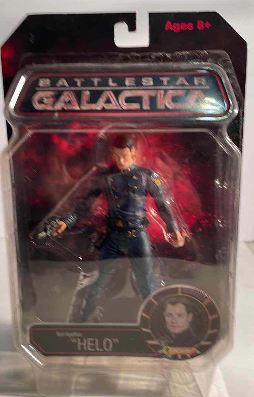 Photo 1 of NIB BATTLESTAR GALACTICA “KARL AGATHON HELO” EXCLUSIVE ACTION FIGURE - RETAIL PRICE $49.99