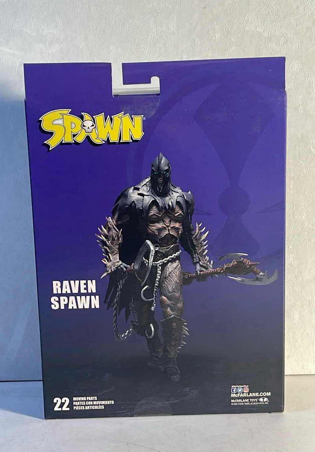 View 2 of NIB SPAWN “RAVEN SPAWN” ACTION FIGURE , MCFARLANE TOYS - RETAIL PRICE $29.99
