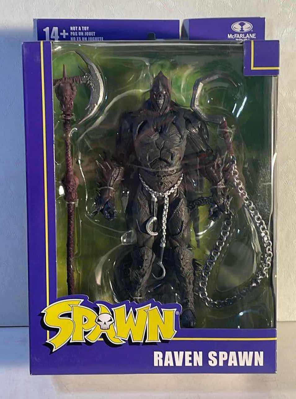 View 1 of NIB SPAWN “RAVEN SPAWN” ACTION FIGURE , MCFARLANE TOYS - RETAIL PRICE $29.99