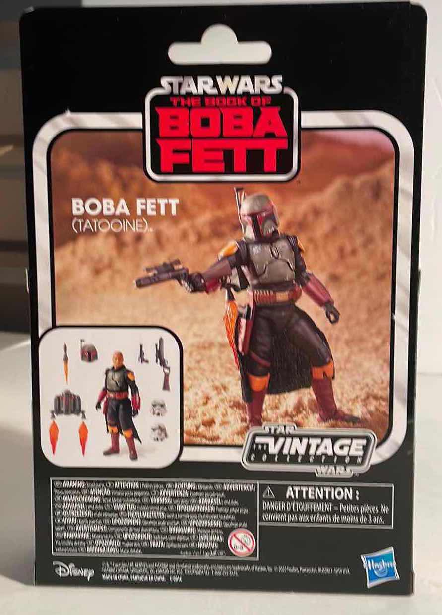 Photo 1 of NIB STAR WARS VINTAGE COLLECTION “BOOK OF BOBA FETT” TATOOINE DELUXE ACTION FIGURE - RETAIL PRICE $21.99