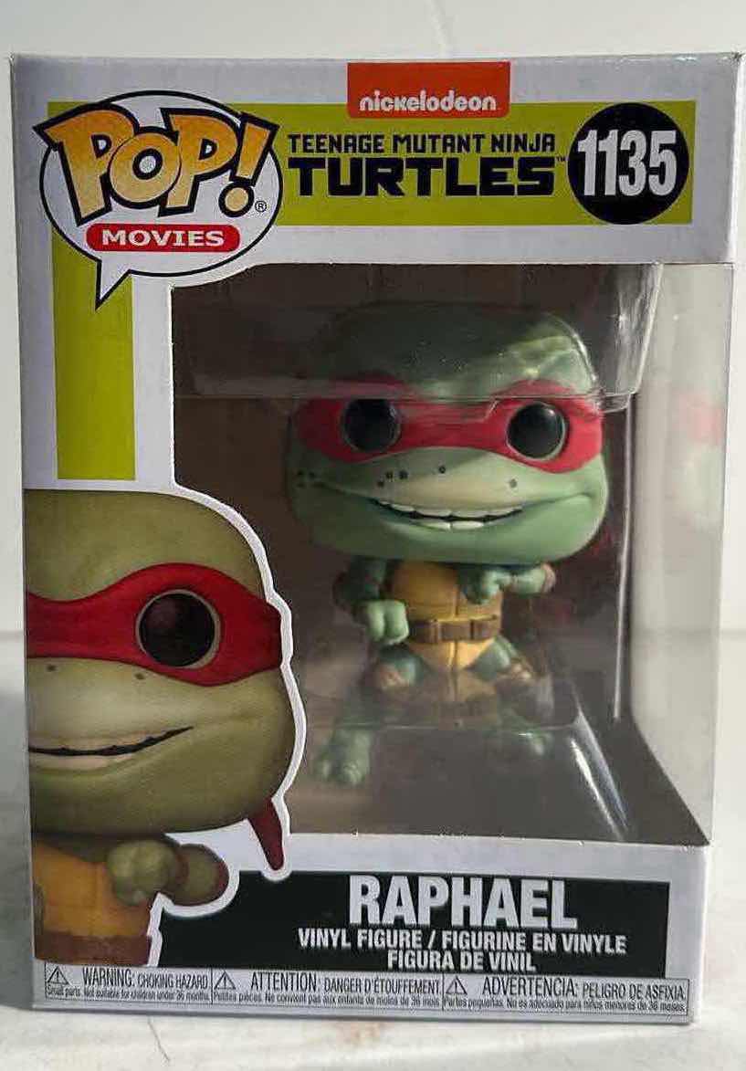 Photo 1 of NIB FUNKO POP MOVIES TEENAGE MUTANT TURTLES “RAPHAEL”- RETAIL PRICE $23.99