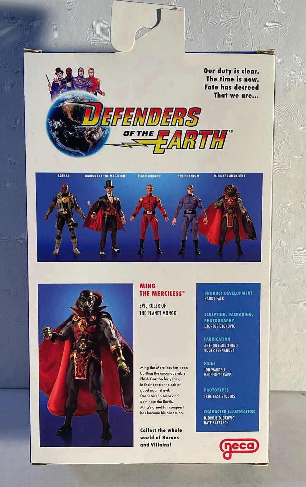 Photo 1 of NIB NECA MING THE MERCILESS DEFENDERS OF THE EARTH SERIES ACTION FIGURE - RETAIL PRICE $32.99