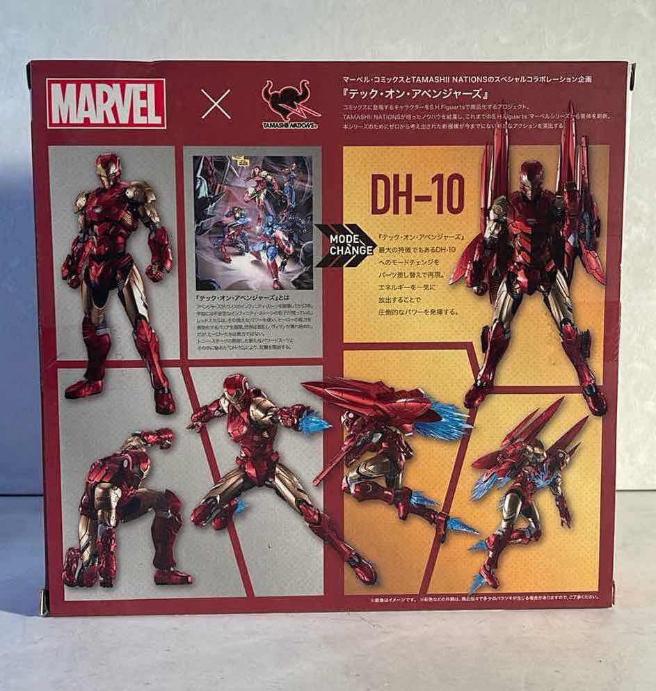 Photo 2 of NIB S.H. FIGUARTS MARVEL AVENGERS IRON MAN TECH ON AVENGERS  ACTION FIGURE - RETAIL PRICE $109.99