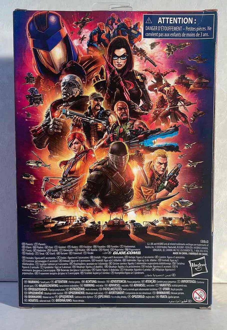 Photo 1 of NIB GI JOE CLASSIFIED SERIES #15 PROFIT DIRECTOR DESTRO ACTION FIGURE- RETAIL PRICE $25.00