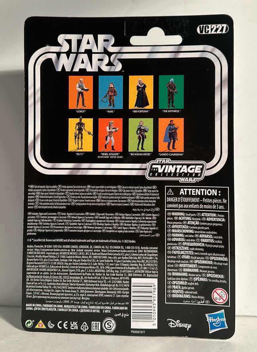 Photo 1 of NIB STAR WARS THE VINTAGE COLLECTION “THE MANDALORIAN “KRULL” ACTION FIGURE – RETAIL PRICE $15.99
