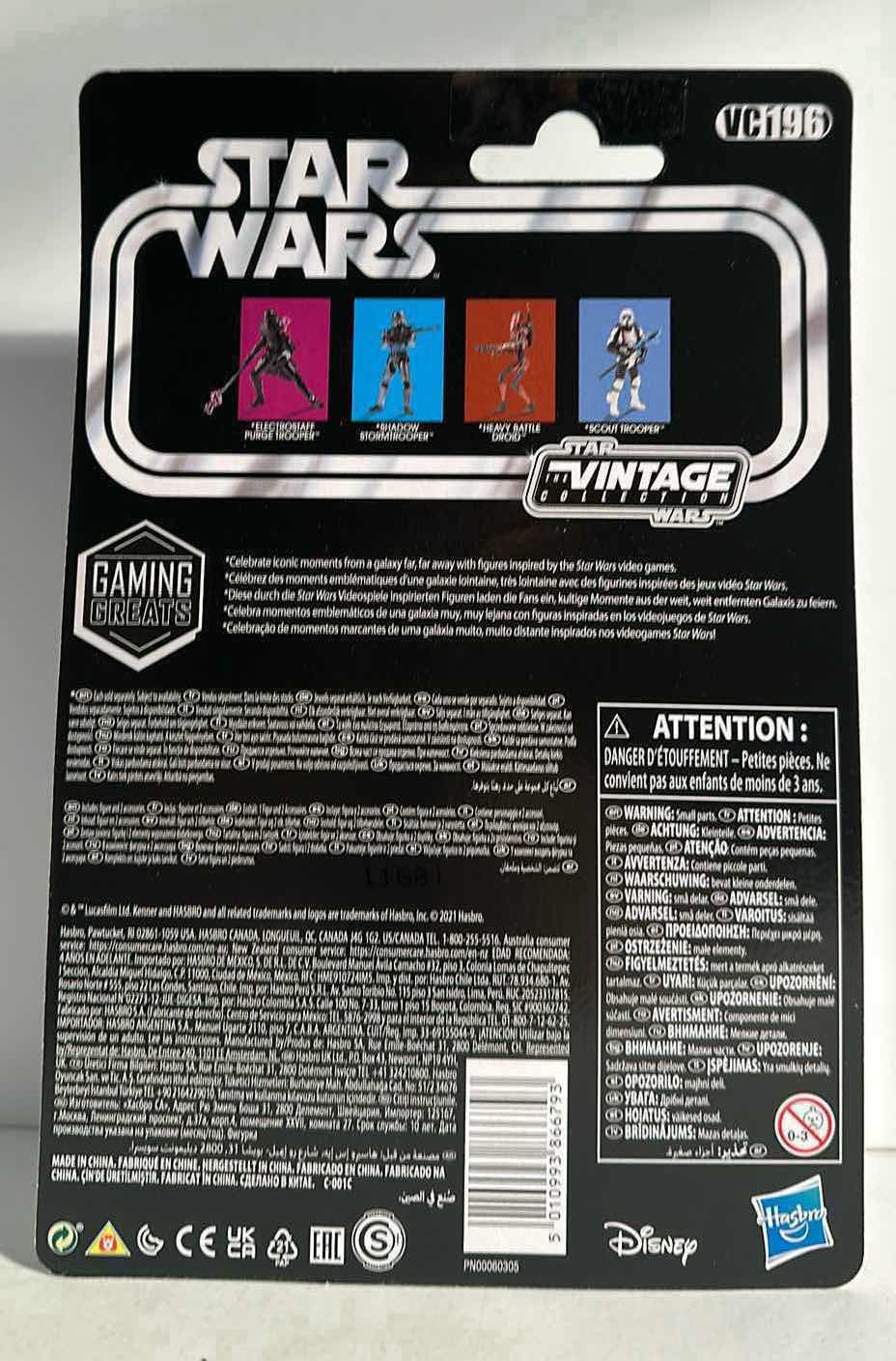 Photo 1 of NIB STAR WARS THE VINTAGE COLLECTION “SCOUT TROOPER” ACTION FIGURE – RETAIL PRICE $15.99