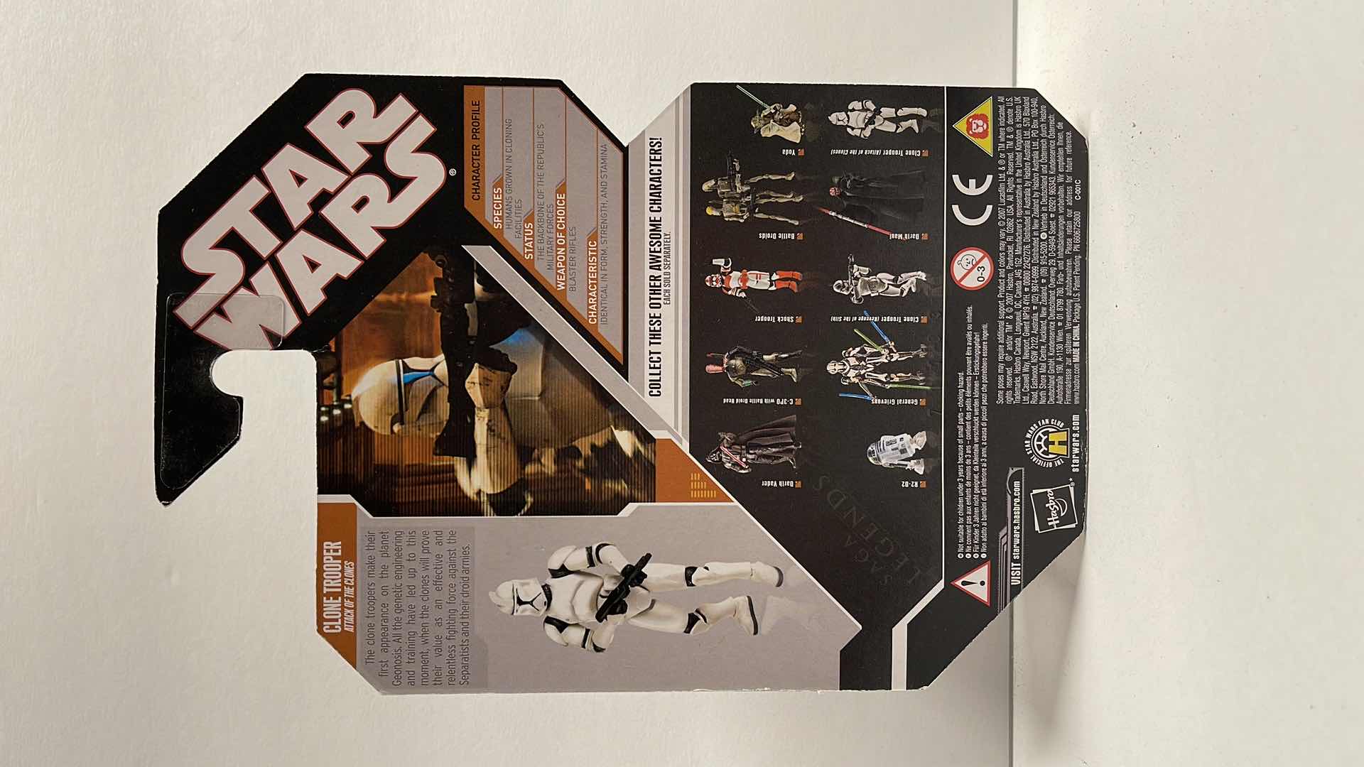 Photo 1 of NIB STAR WARS SAGA LEGENDS 30TH CLONE TROOPER FIGURE W/ SILVER COIN - RETAIL PRICE $22.99