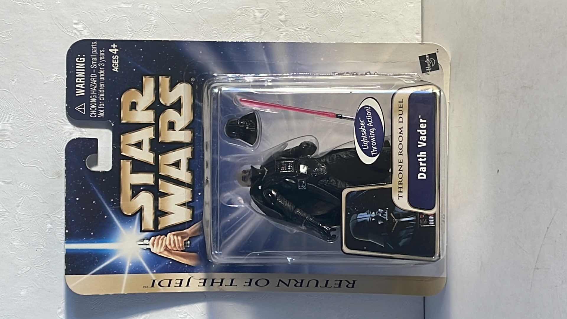 Photo 1 of NIB STARWARS RETURN OF THE JEDI “DARTH VADER” ACTION FIGURE- RETAIL PRICE $16.00
