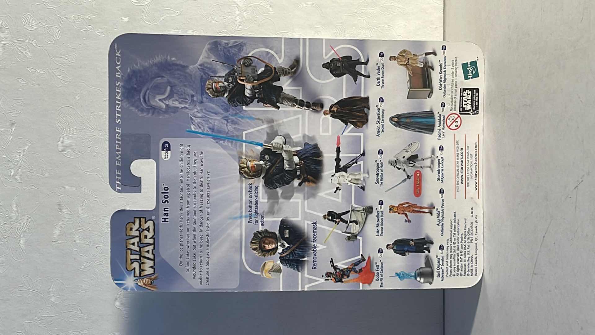 Photo 1 of NIB STARWARS RETURN OF THE JEDI “HAN SOLO” ACTION FIGURE- RETAIL PRICE $15.00