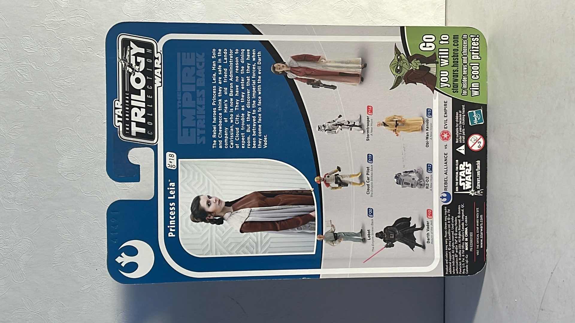 Photo 2 of NIB STAR WARS “PRINCESS LEIA” ORIGINAL TRILOGY COLLECTION ACTION FIGURE- RETAIL PRICE $17.00