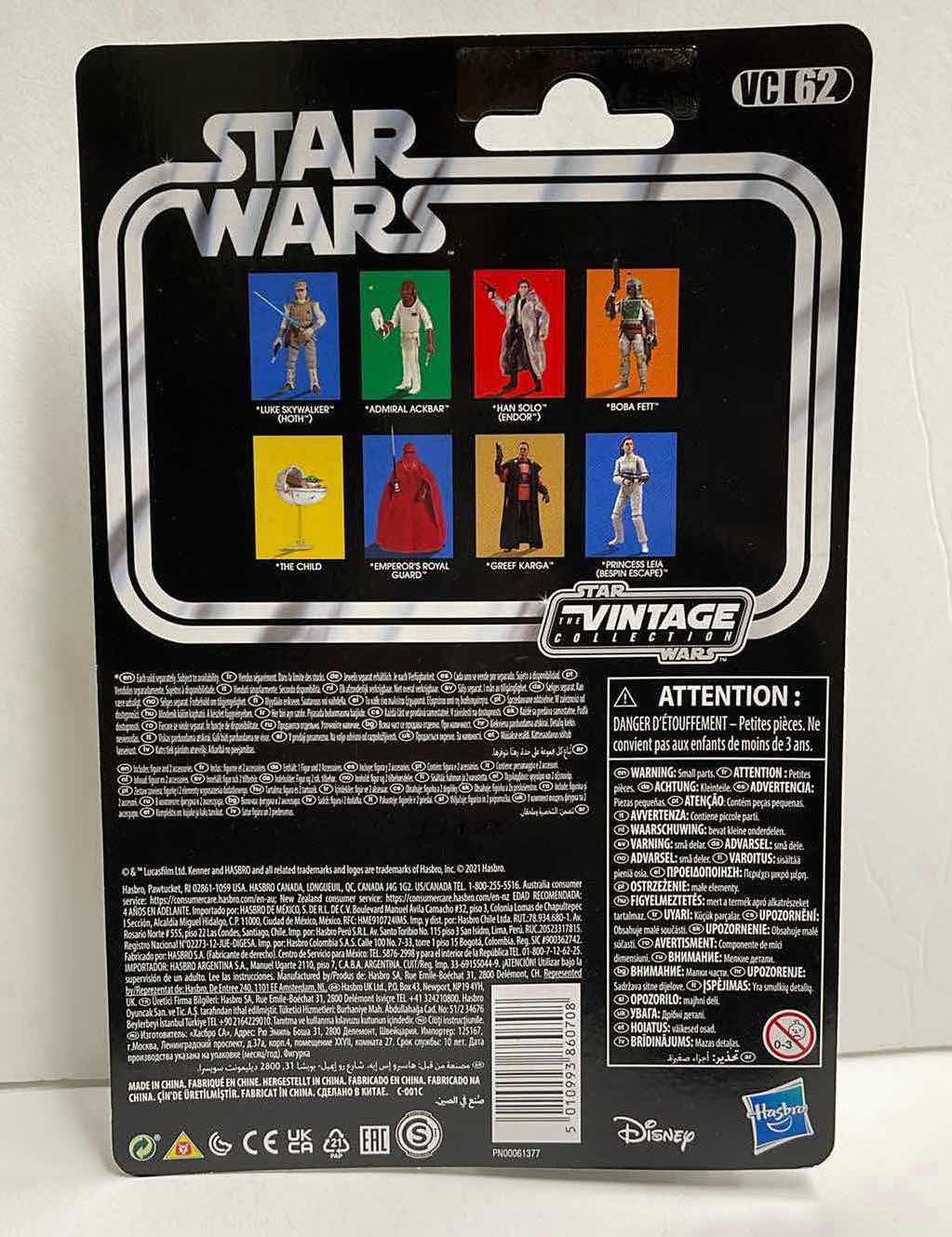 Photo 1 of NIB STAR WARS THE VINTAGE COLLECTION “HAN SALO ENDAR” ACTION FIGURE - RETAIL PRICE $12.00