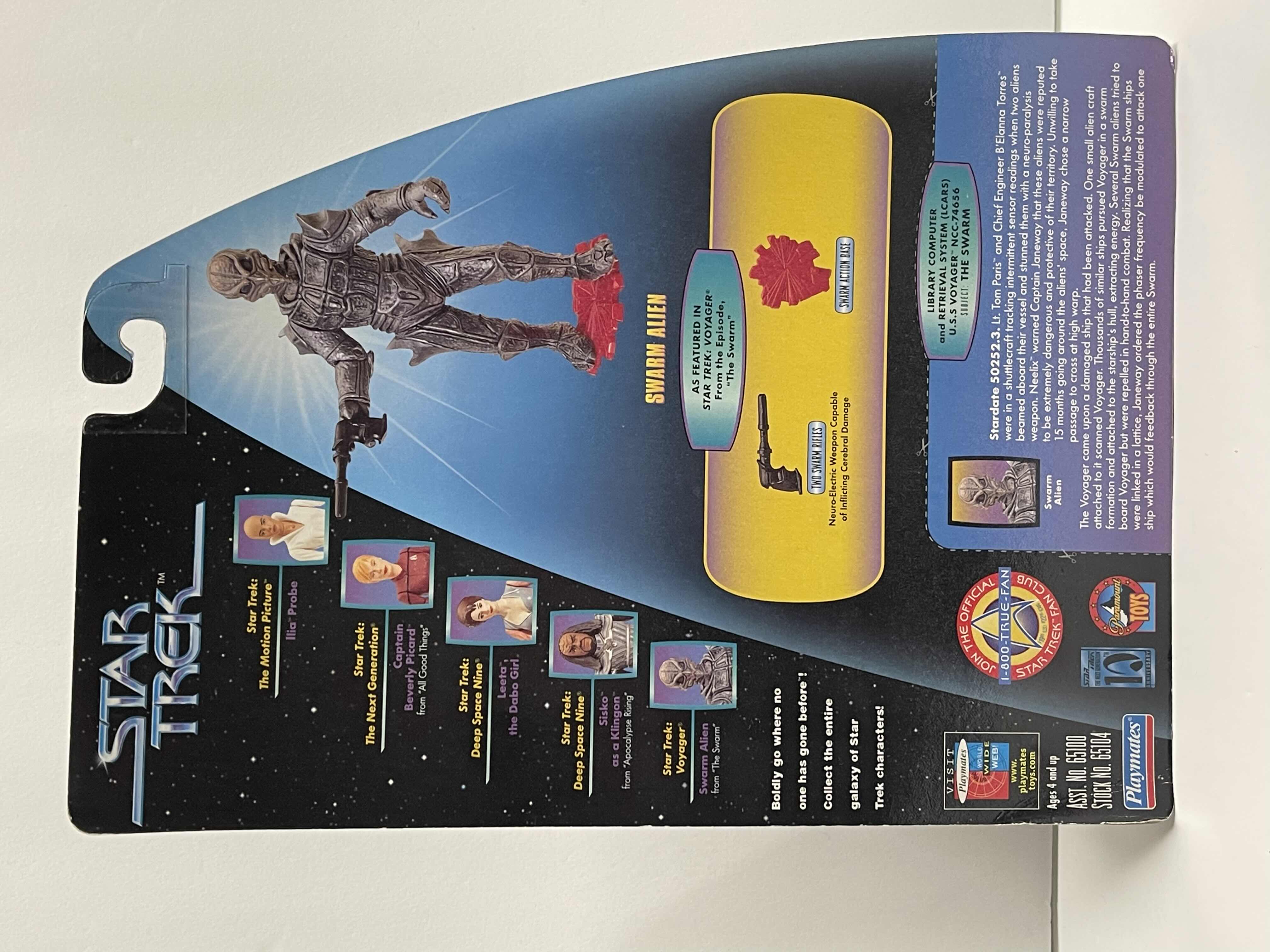 Photo 1 of NIB STAR TREK -SWARM ALIEN, WARP FACTOR #2 SERIES - RETAIL PRICE - $20.00