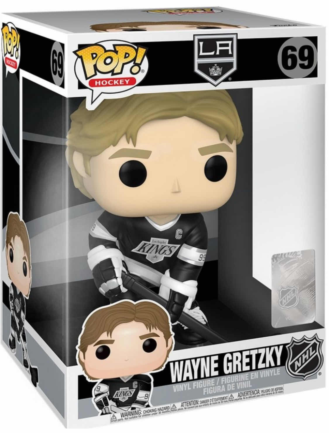 Photo 1 of NIB FUNKO JUMBO POP HOCKEY SERIES “WAYNE GRETZKY” - TOTAL RETAIL PRICE $37.00