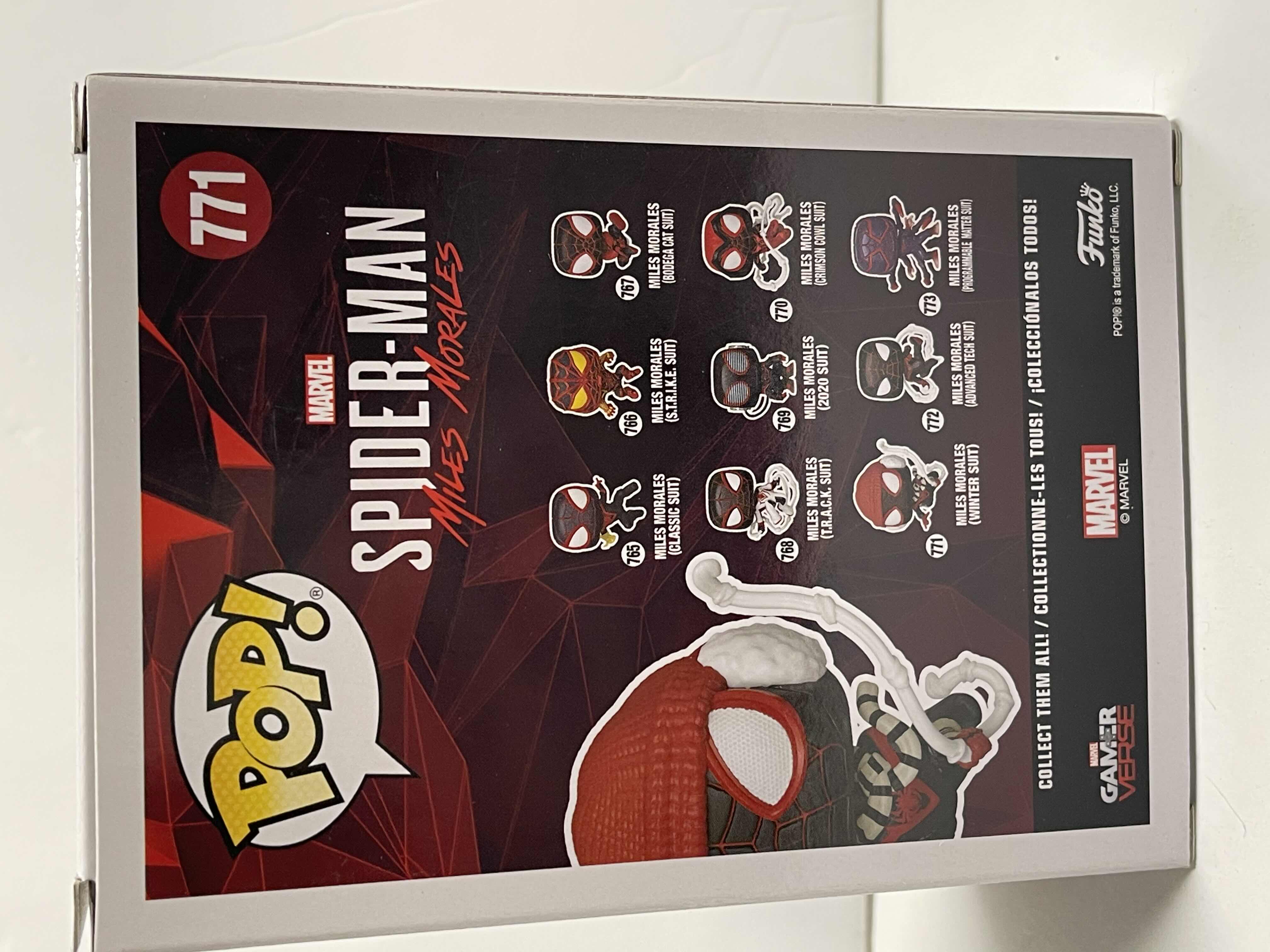 Photo 1 of NIB FUNKO POP MARVEL GAMERVERSE SERIES “SPIDER-MAN MILES MORALES” TOTAL RETAIL PRICE $22.00