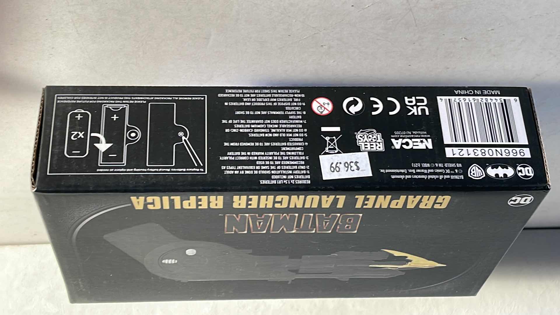 Photo 1 of NIB BAT MAN GRAPNEL LAUNCHER REPLICA - RETAIL PRICE $36.99