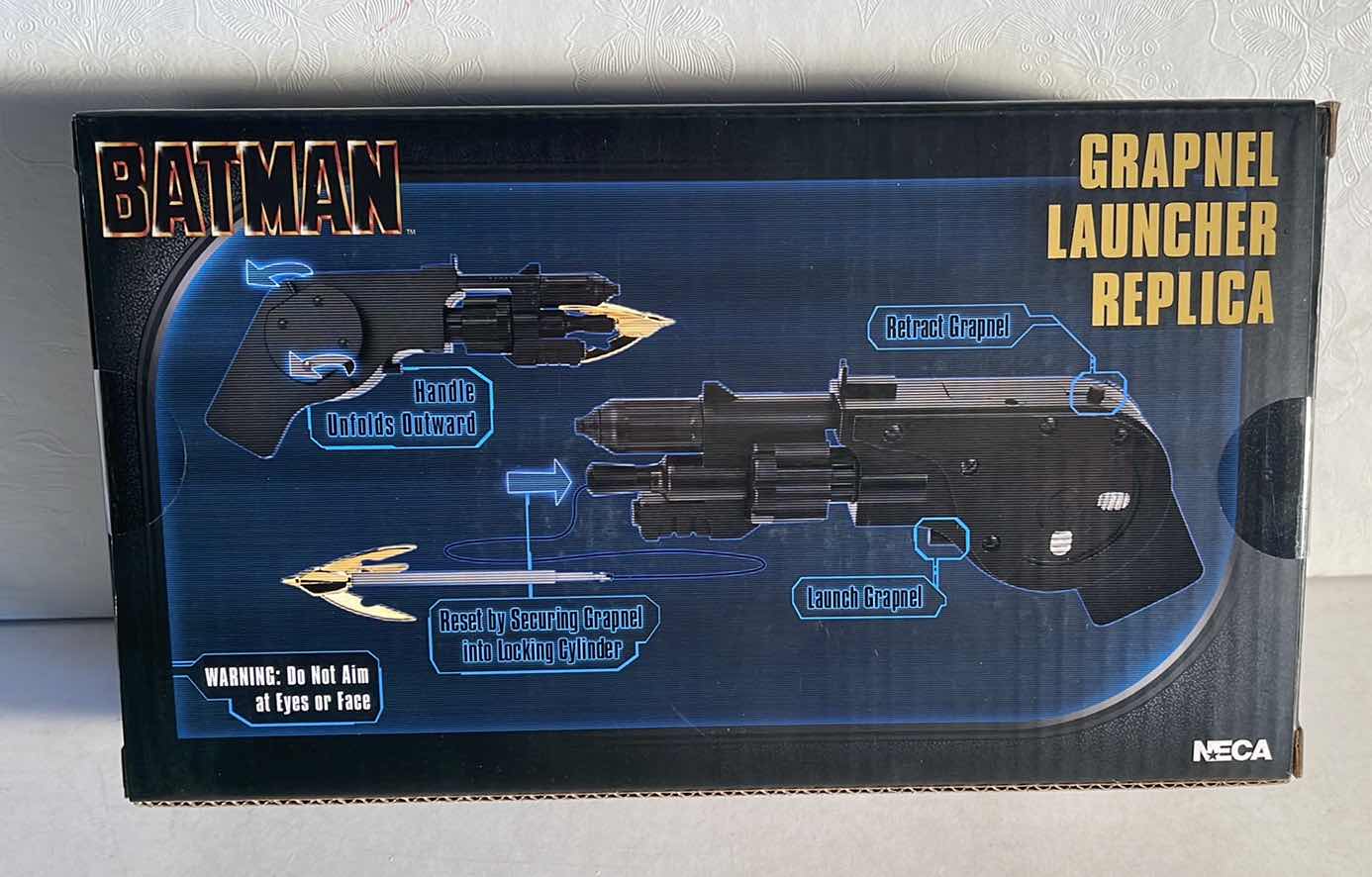 Photo 1 of NIB BAT MAN GRAPNEL LAUNCHER REPLICA - RETAIL PRICE $36.99