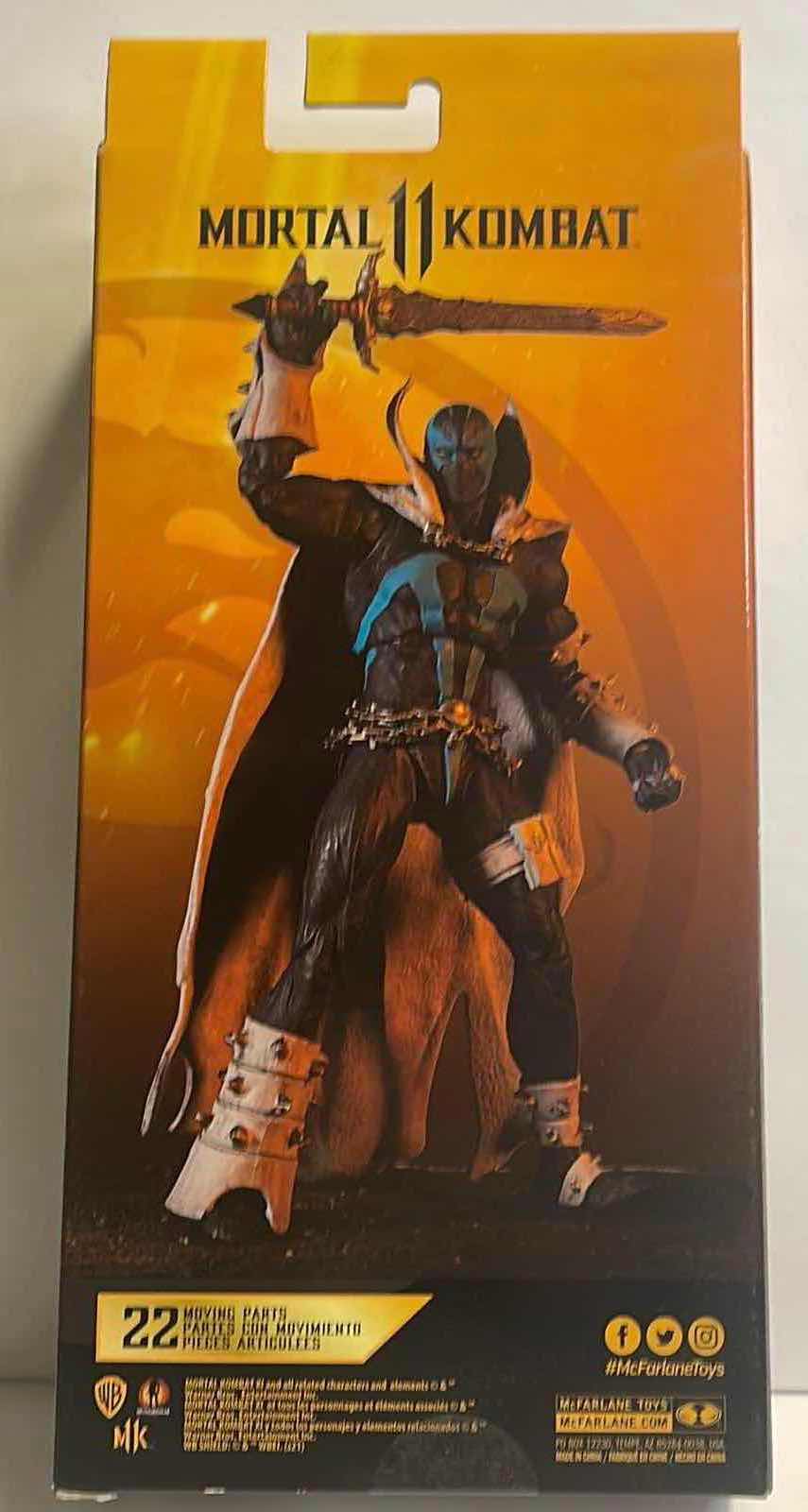 Photo 1 of MACFARLANE TOYS MORTAL KOMBAT II “SPAWN LORD COVENANT” ACTION FIGURE - RETAIL PRICE $22.99