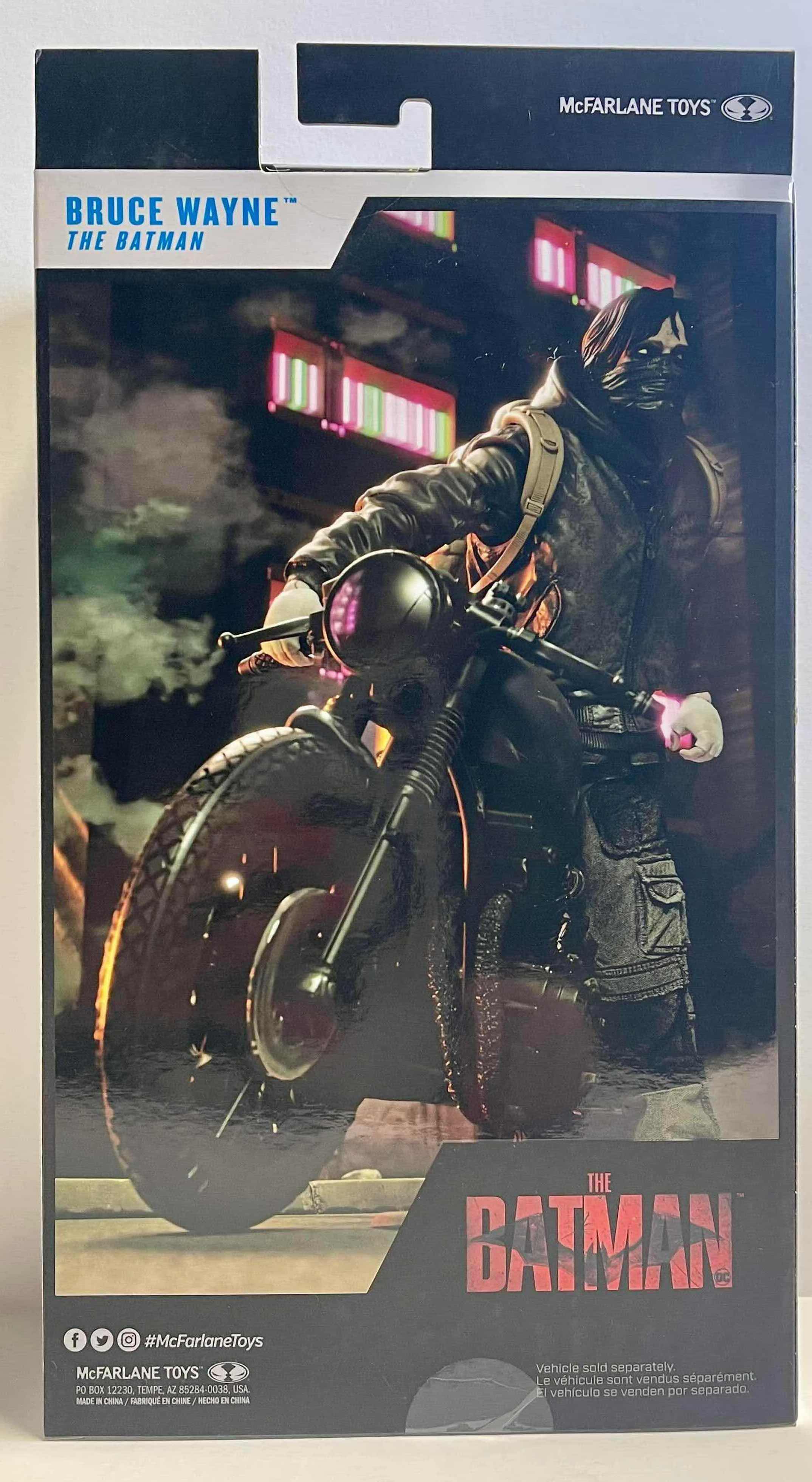 Photo 1 of NIB DC MULTIVERSE THE BATMAN “BRUCE WAYNE” MCFARLANE TOYS ACTION FIGURE- RETAIL PRICE $ 20.00