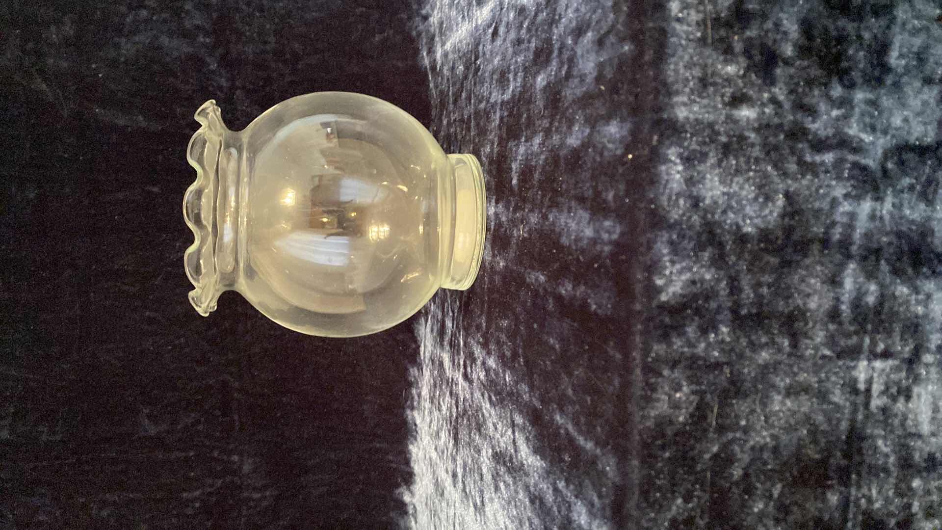 Photo 1 of INDIANA GLASS IVY BOWL RUFFLE TOP