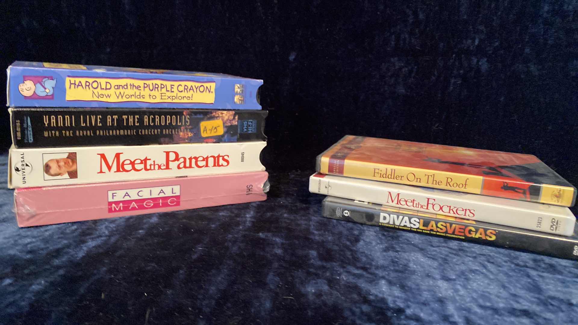 Photo 1 of MISCELLANEOUS MOVIES AND DVDS