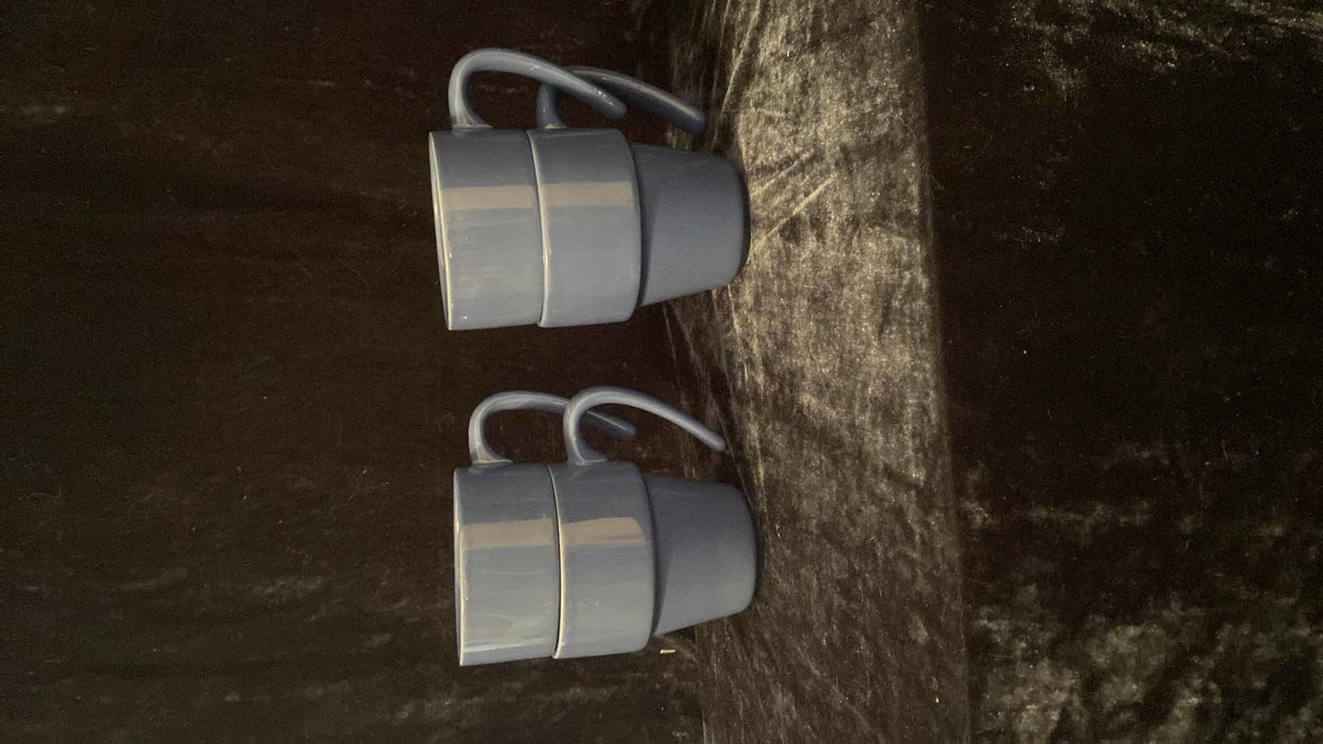 Photo 1 of 4 BLUE COFFEE CUPS