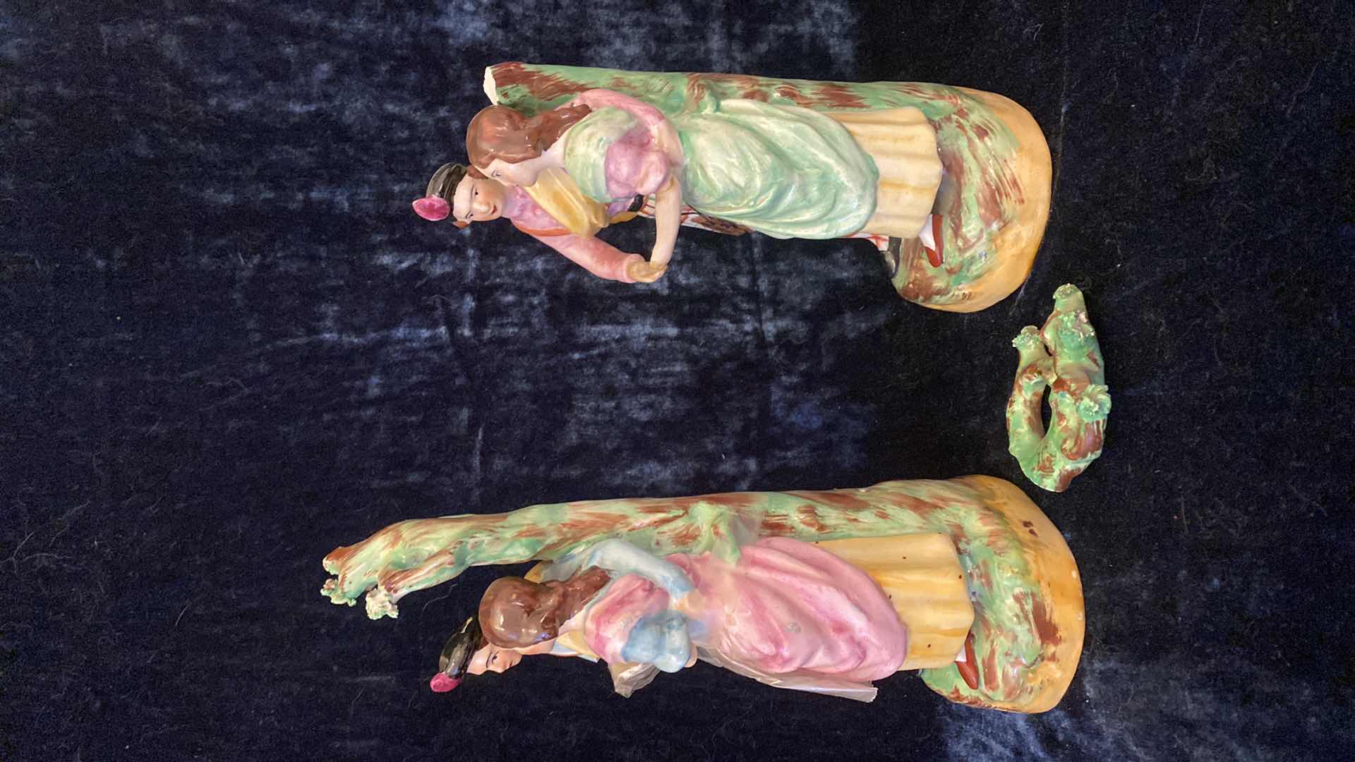 Photo 5 of 2 OLD STAFFORDSHIRE WARE