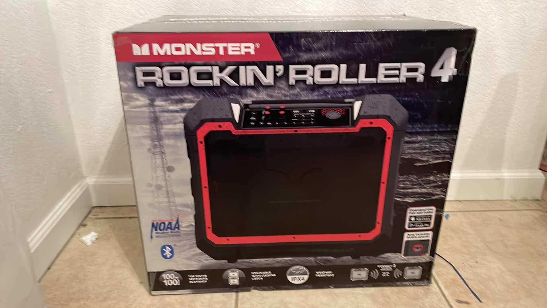 Photo 1 of MONSTER ROCKIN ROLLER PORTABLE SPEAKER 