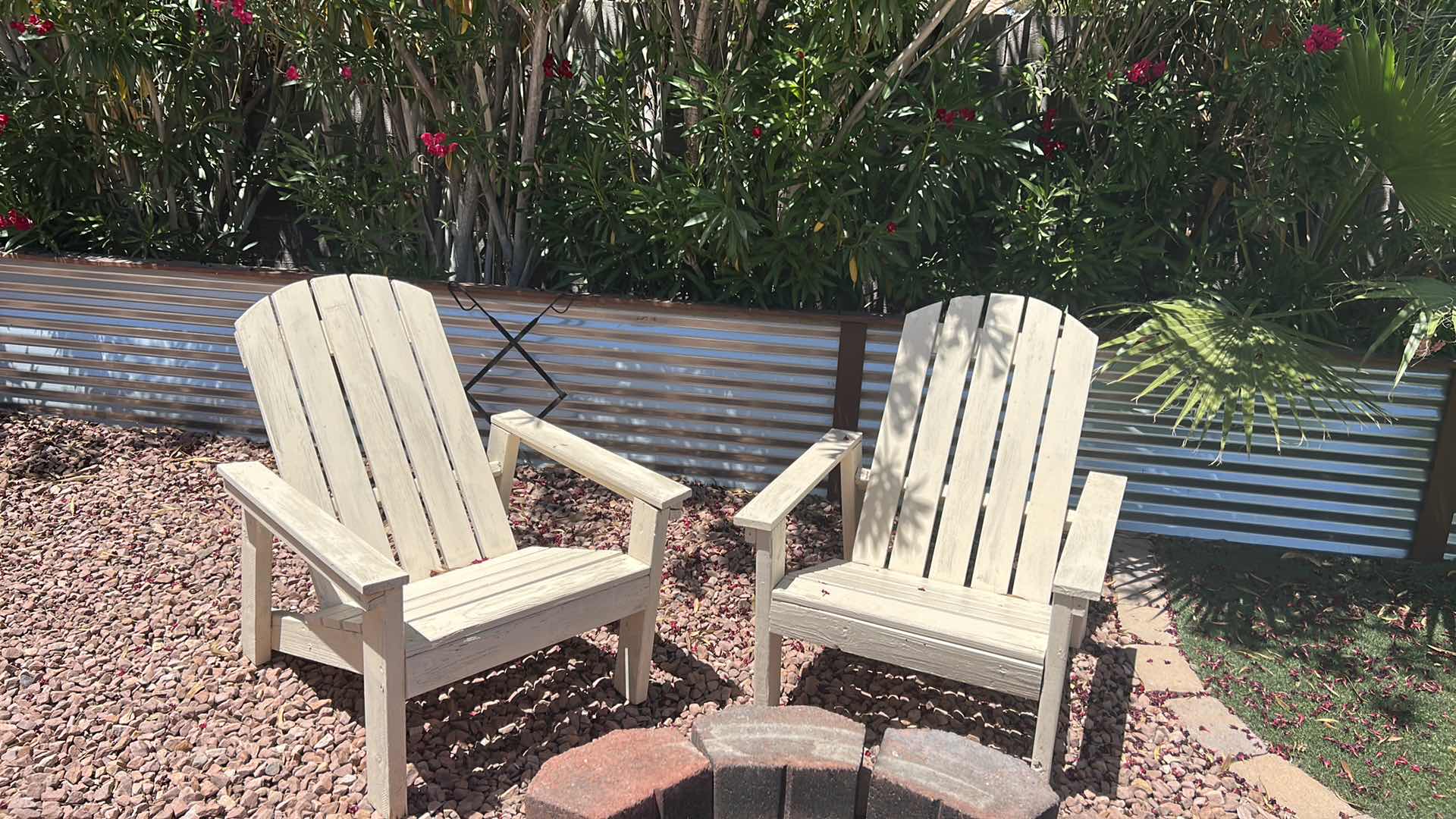 Photo 1 of WOODEN PATIO CHAIR SET