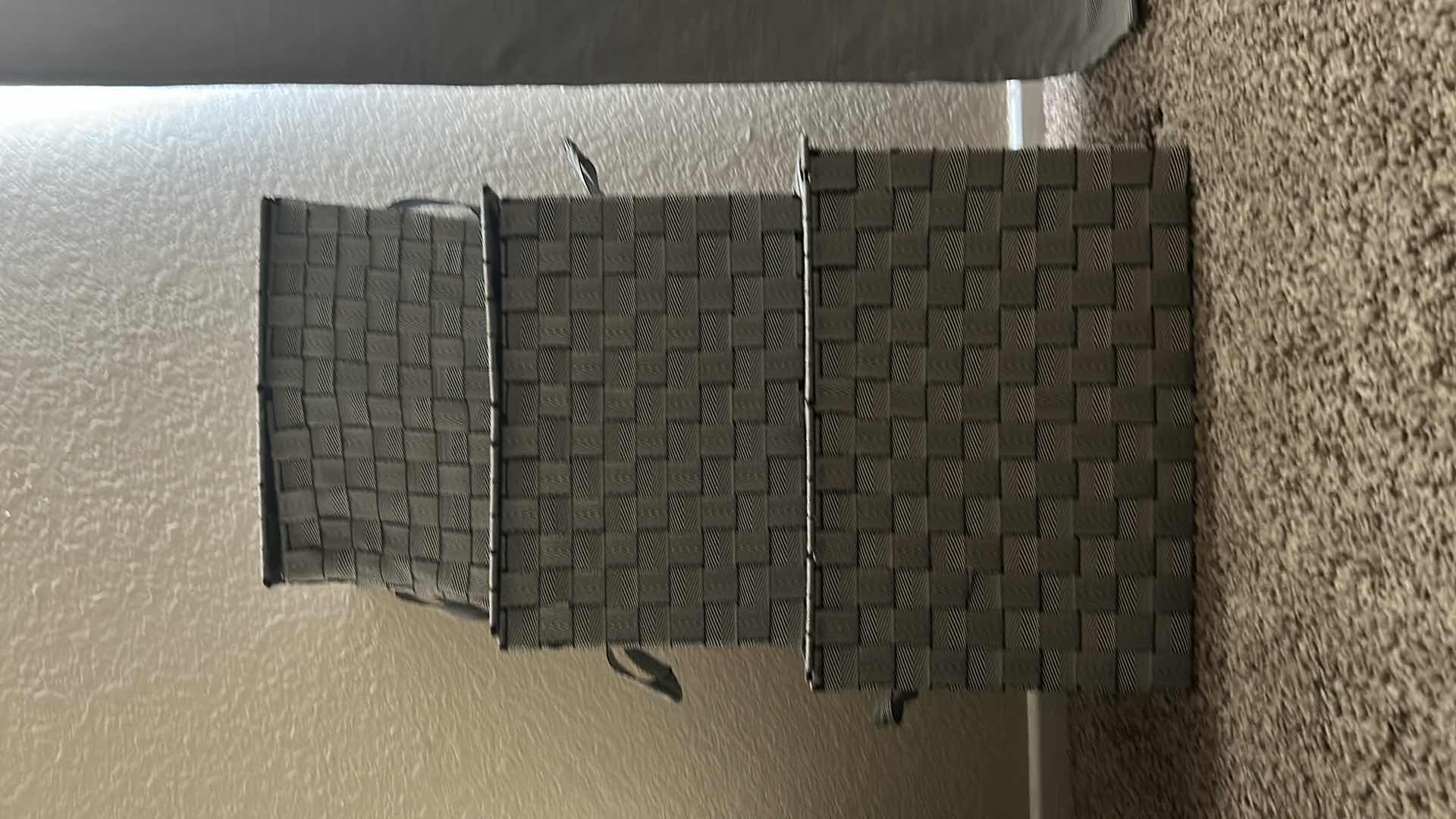 Photo 1 of GREY STORAGE BOX SET