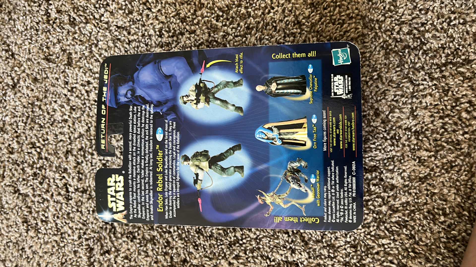 Photo 1 of VINTAGE STAR WARS COLLECTIBLE FIGURINE 
